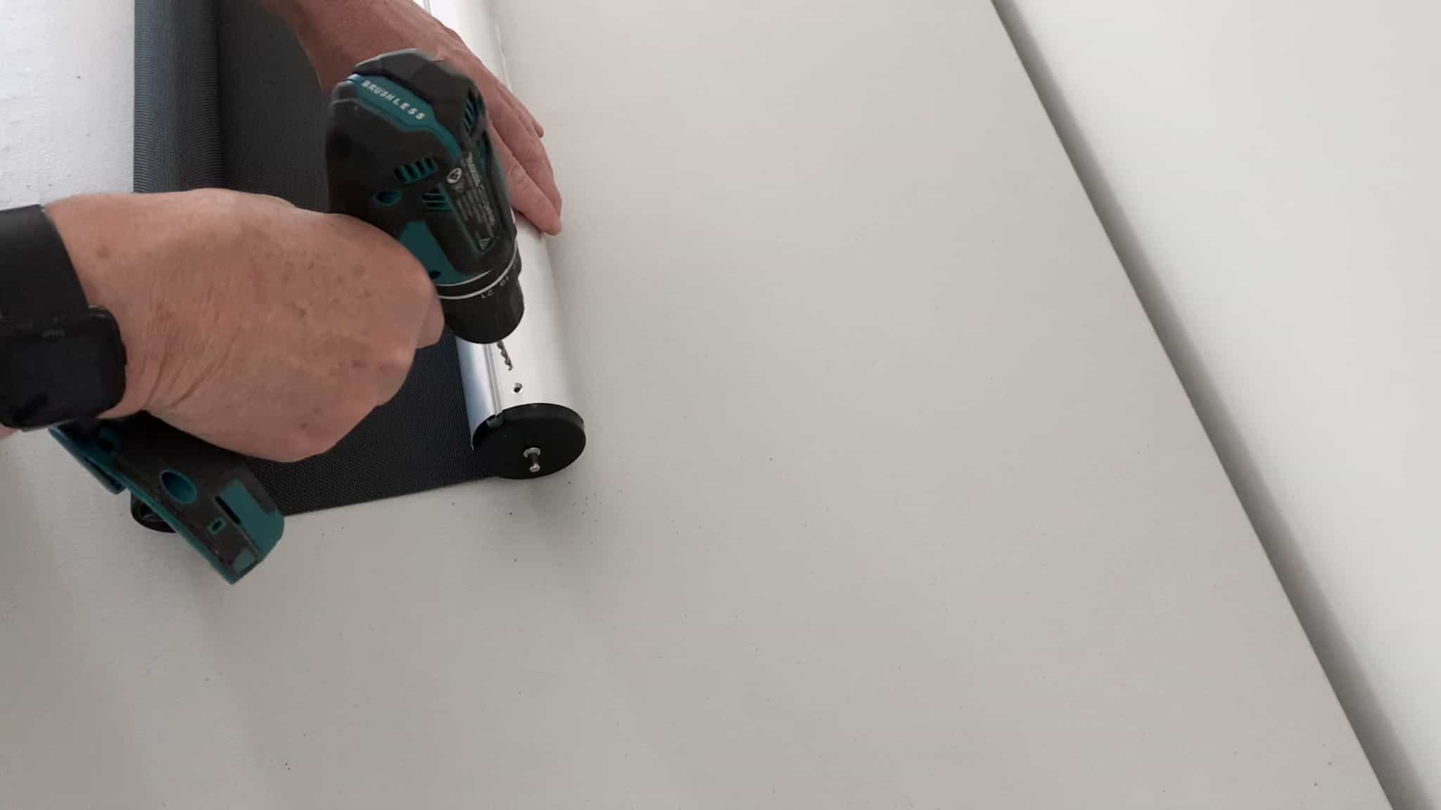 remove multi stop awning skin